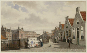 Amsterdam, Kerkpad in 1893